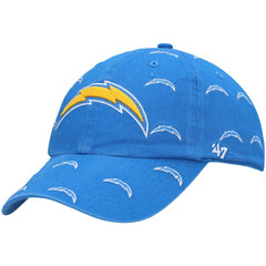 Los Angeles Chargers '47 Women's Confetti Clean Up Adjustable Hat - Powder Blue online