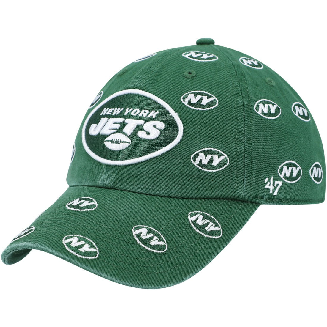 New York Jets '47 Women's Confetti Clean Up Adjustable Hat - Green discount