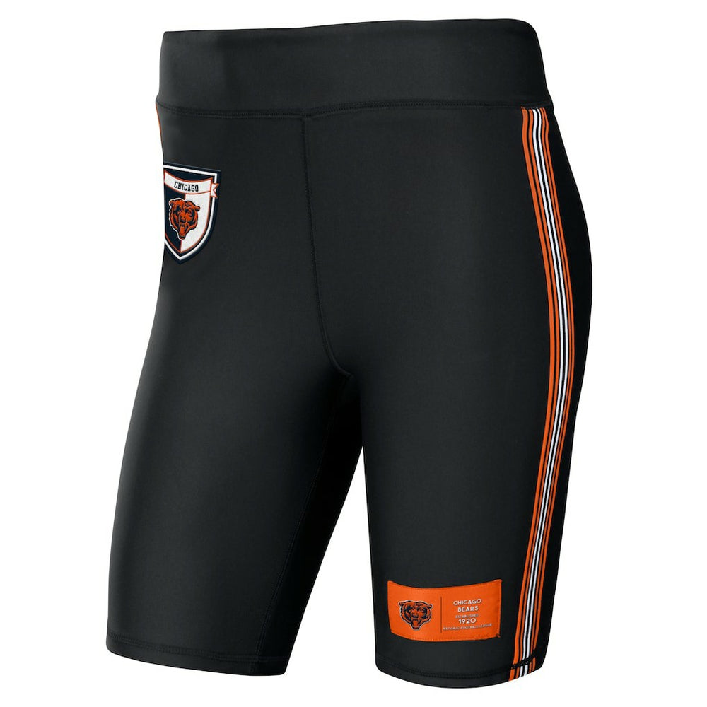 Chicago Bears WEAR by Erin Andrews Women's Biker Shorts - Black outlet