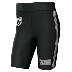 Las Vegas Raiders WEAR by Erin Andrews Women's Biker Shorts - Black for sale