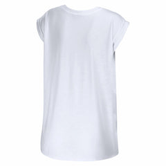 New York Giants WEAR by Erin Andrews Women's Greetings From Muscle T-Shirt - White cheap