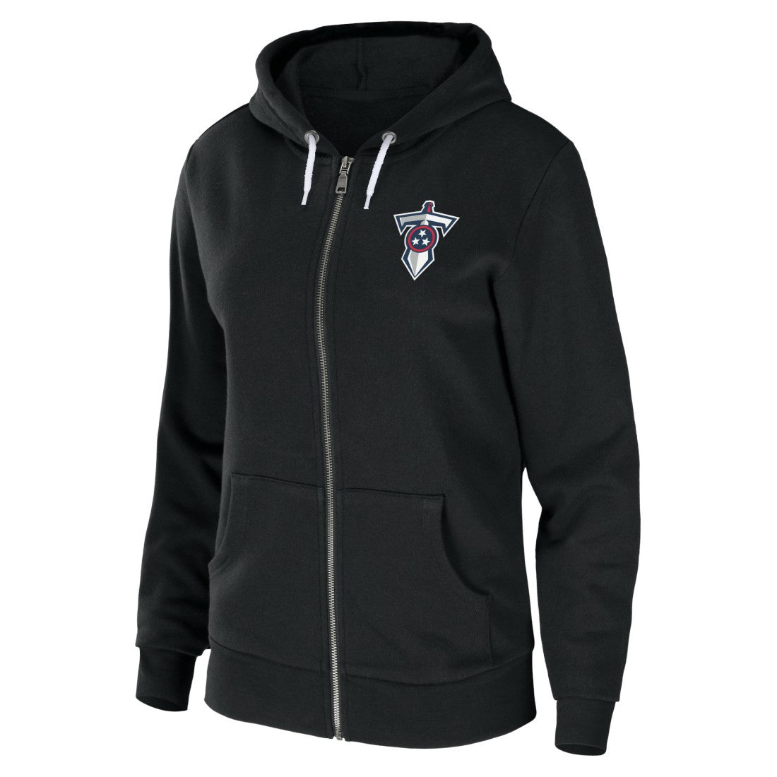 Tennessee Titans WEAR by Erin Andrews Women's Sponge Fleece Full-Zip Hoodie - Black sale
