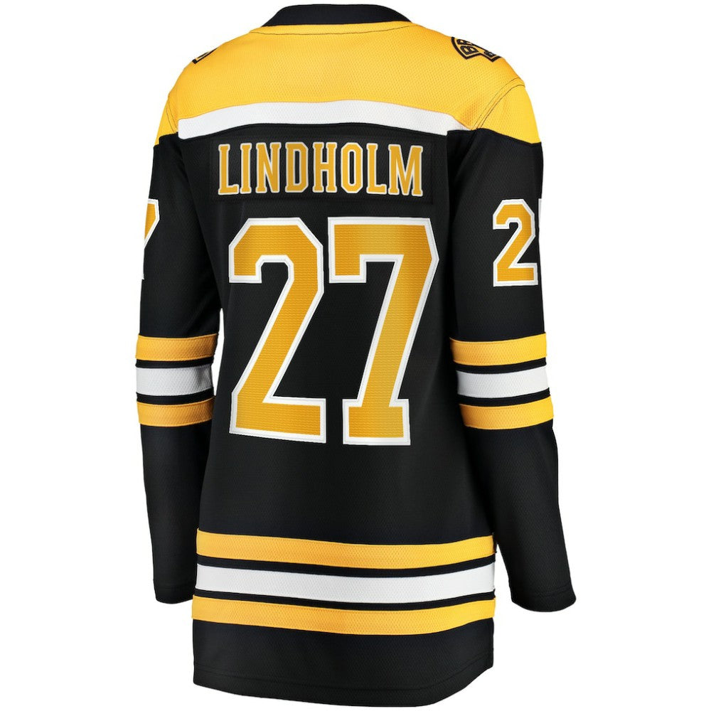 Hampus Lindholm Boston Bruins Women's Fanatics Home Breakaway Player Jersey Black