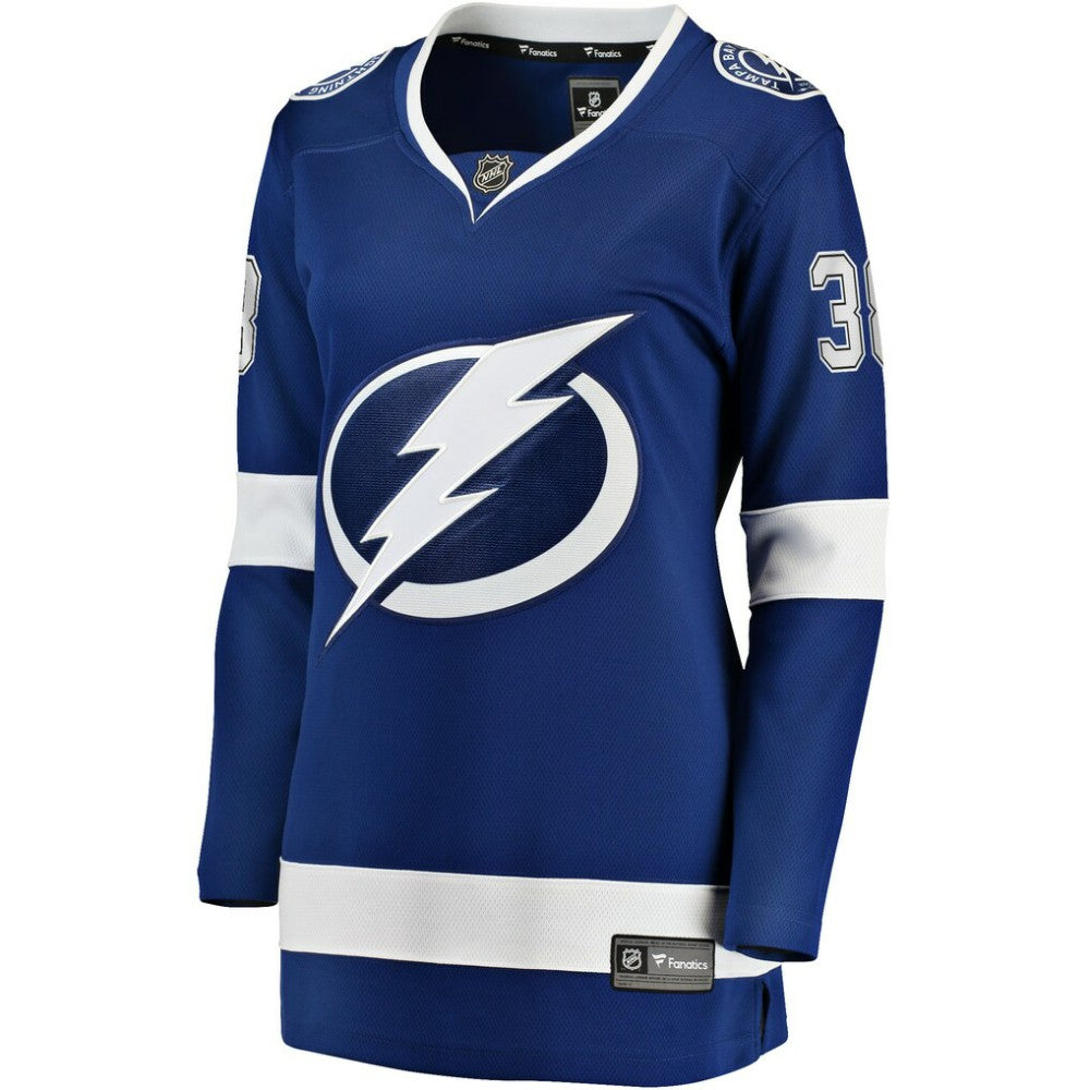 Brandon Hagel Tampa Bay Lightning Fanatics Women's Home Breakaway Player Jersey Blue