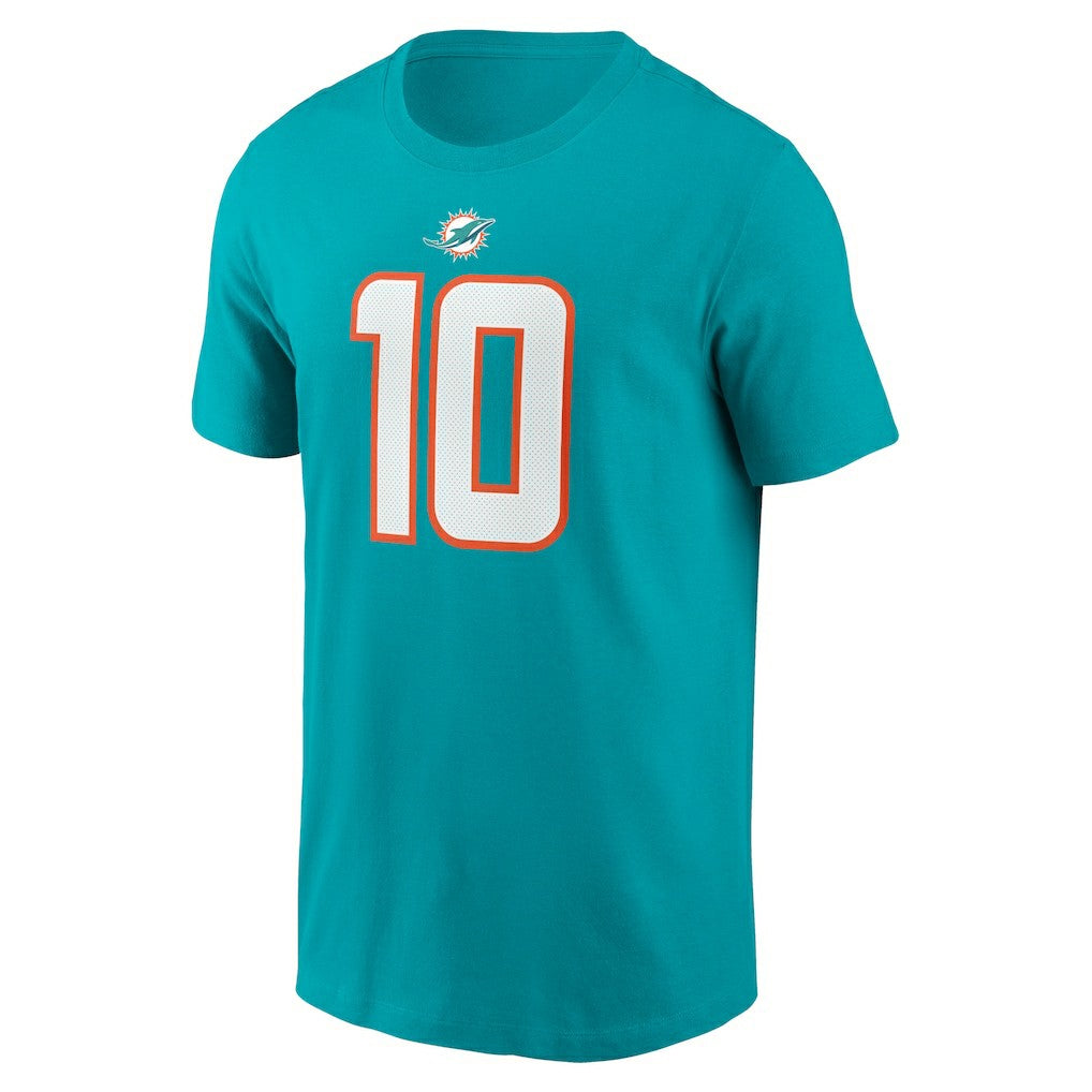 Tyreek Hill Miami Dolphins Player Name & Number T-Shirt - Aqua | Nike sale