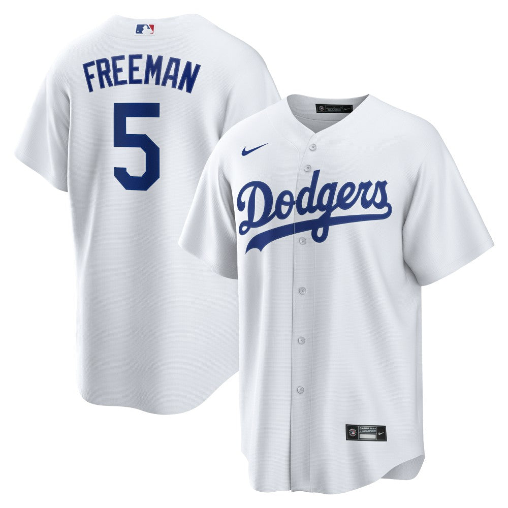 Freddie Freeman Los Angeles Dodgers Replica Player Jersey - White | Nike
