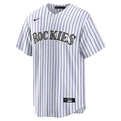 Kris Bryant Colorado Rockies Replica Player Jersey - White/Purple | Nike