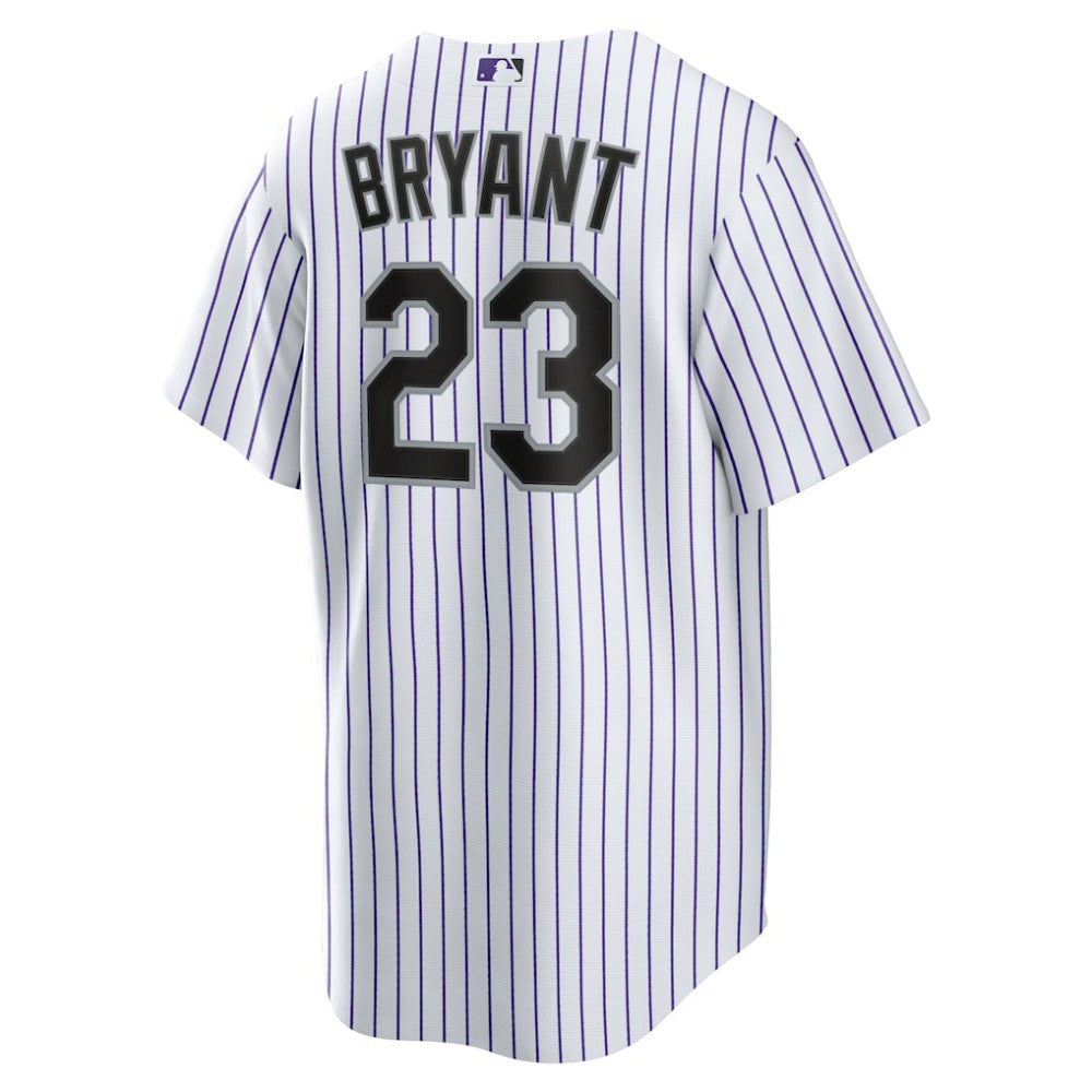Kris Bryant Colorado Rockies Replica Player Jersey - White/Purple | Nike