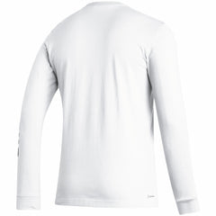 Juventus Team Crest Long Sleeve T-Shirt - White | Adidas sale
