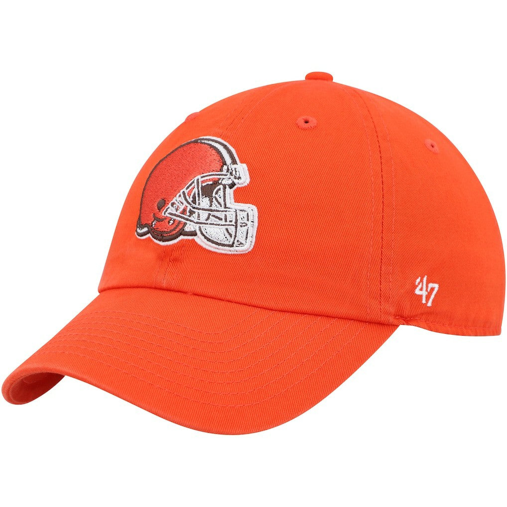 Cleveland Browns '47 Clean Up Primary Adjustable Hat - Orange discount