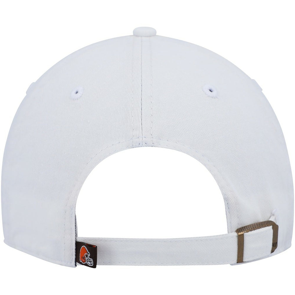 Cleveland Browns '47 Women's Clean Up Adjustable Hat - White sale