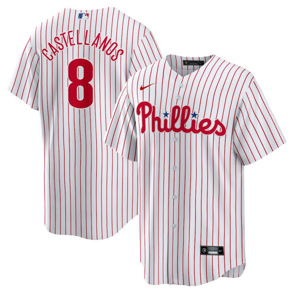 Nick Castellanos Philadelphia Phillies Replica Player Jersey - White | Nike