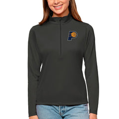 Indiana Pacers Antigua Women's Tribute Half-Zip Top - Charcoal online