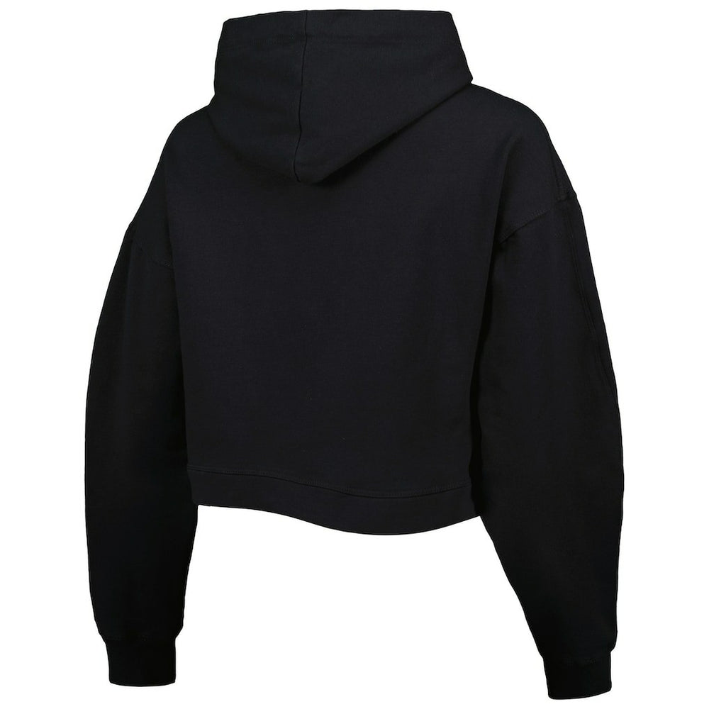Boston Celtics Lusso Women's Layla World Tour Cropped Pullover Hoodie - Black shop