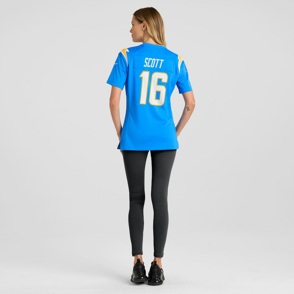 JK Scott Los Angeles Chargers Women's Game Jersey - Powder Blue | Nike for sale