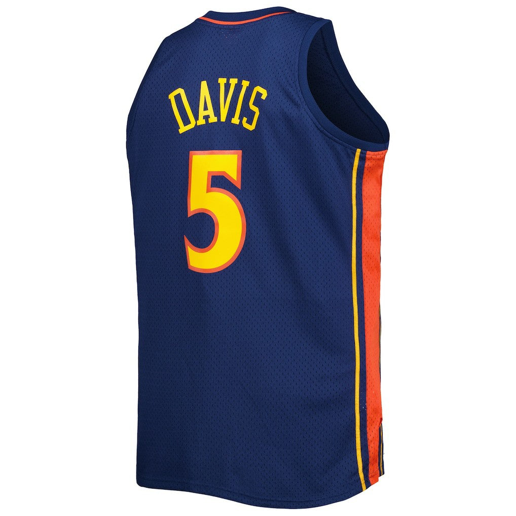 Baron Davis Golden State Warriors Big & Tall Hardwood Classics 2006/07 Swingman Jersey sale - Navy | Mitchell & Ness on sale
