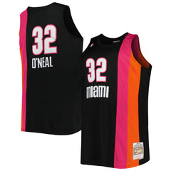Shaquille O'Neal Miami Heat Big & Tall Hardwood Classics 2005/06 Swingman Jersey - Black | Mitchell & Ness shop