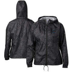 Miami Marlins Women's Flash Forward Full-Zip Windbreaker Jacket - Black | Columbia
