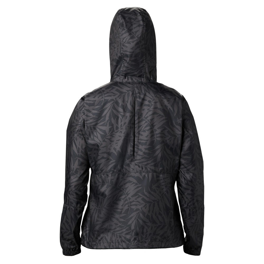 Miami Marlins Women's Flash Forward Full-Zip Windbreaker Jacket - Black | Columbia