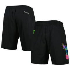 Chicago Bulls Hardwood Classics Color Bomb Energy Shorts - Black | Mitchell & Ness cheap