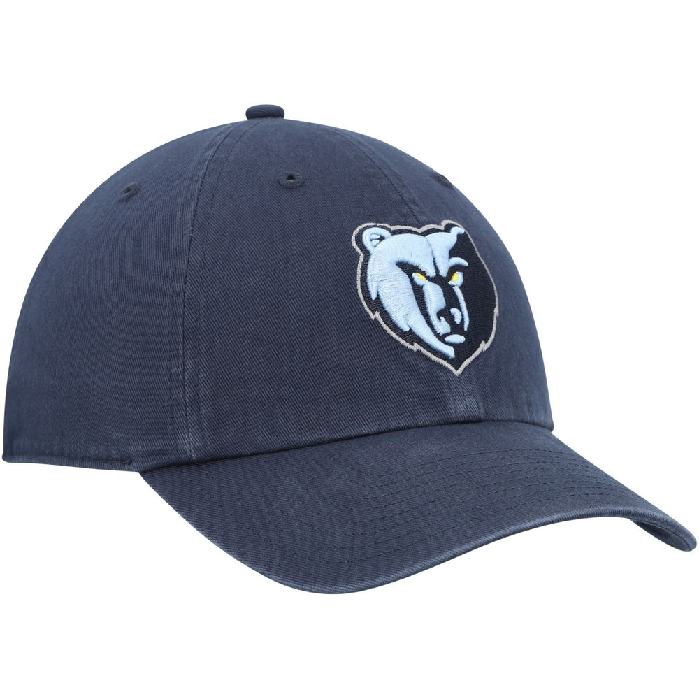 Memphis Grizzlies '47 Core Logo Clean Up Adjustable Hat - Navy | 47 brand shop