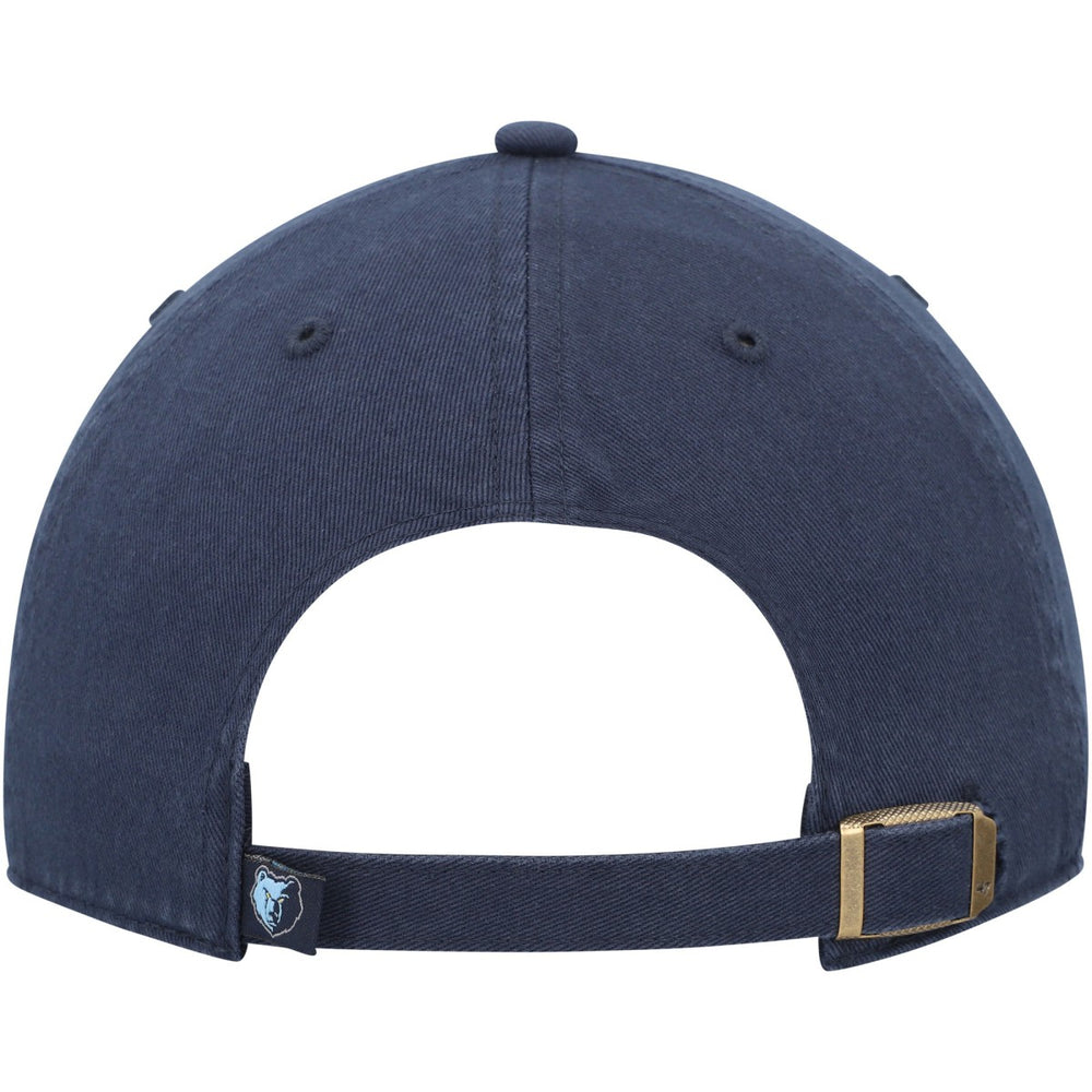 Memphis Grizzlies '47 Core Logo Clean Up Adjustable Hat - Navy | 47 brand shop