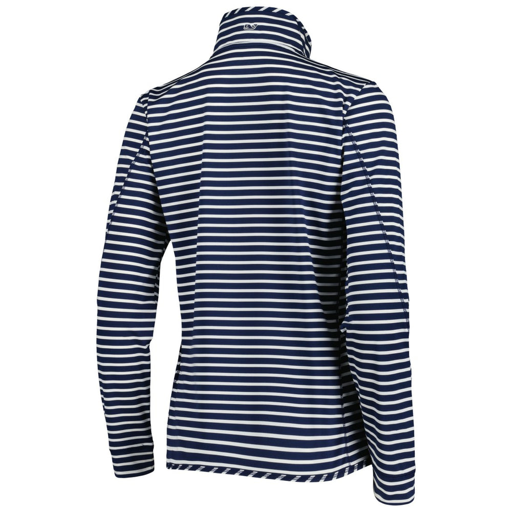 Tennessee Titans Vineyard Vines Women's Sankaty Shep Half-Zip Pullover Top - Navy on sale