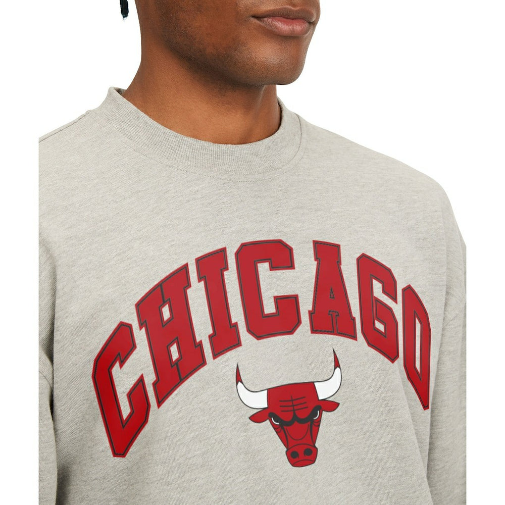 Chicago Bulls Tommy Jeans James Patch Pullover Sweatshirt - Gray sale