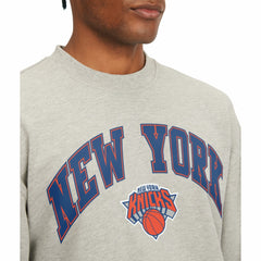 New York Knicks Tommy Jeans James Patch Pullover Sweatshirt - Gray on sale