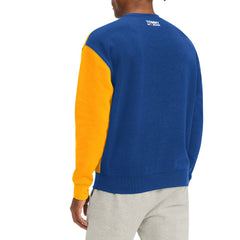 Golden State Warriors Tommy Jeans Keith Split Pullover Sweatshirt sale - Royal/Yellow shop