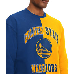 Golden State Warriors Tommy Jeans Keith Split Pullover Sweatshirt sale - Royal/Yellow shop
