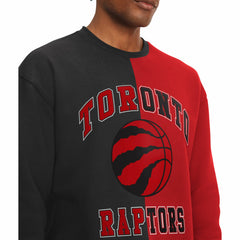 Toronto Raptors Tommy Jeans Keith Split Pullover Sweatshirt - Red/Black discount