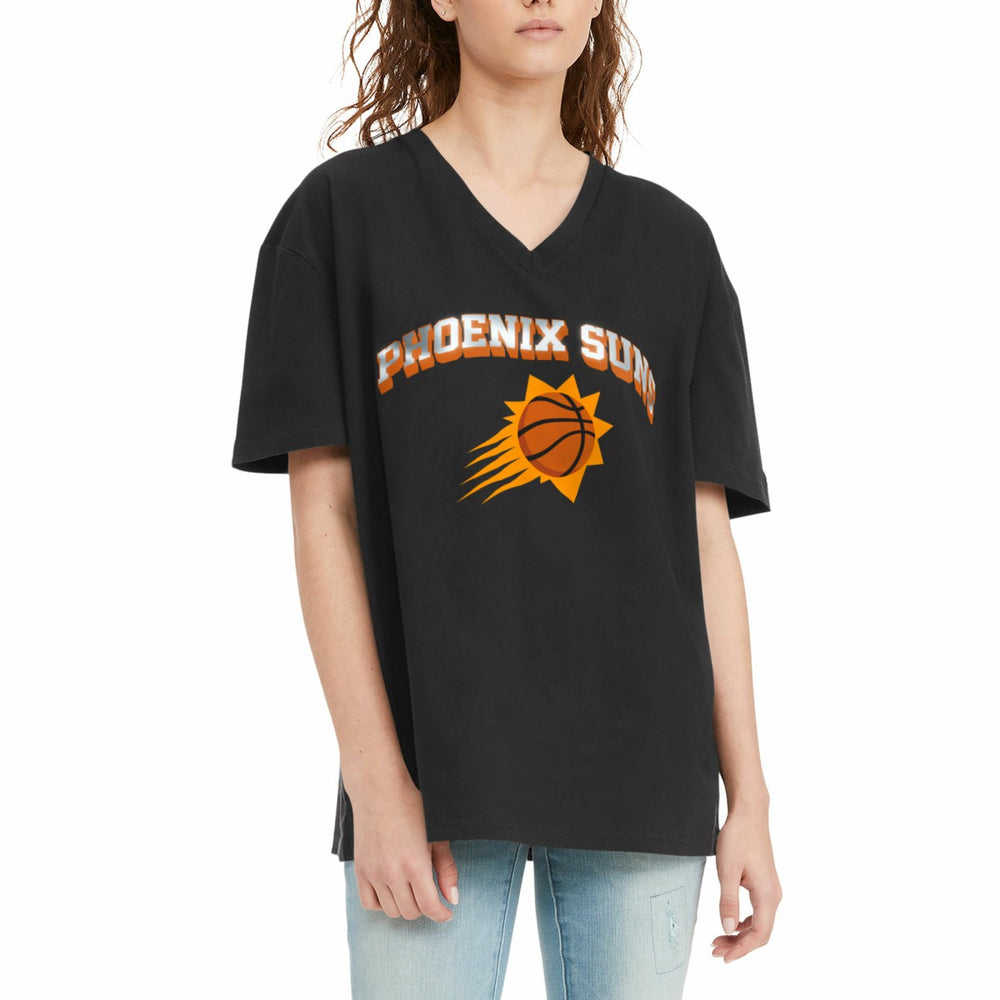 Phoenix Suns Tommy Jeans Women's Ashley V-Neck T-Shirt - Black online