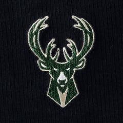 Milwaukee Bucks Touch Women's End Line Velour Pullover Hoodie - Black for sale