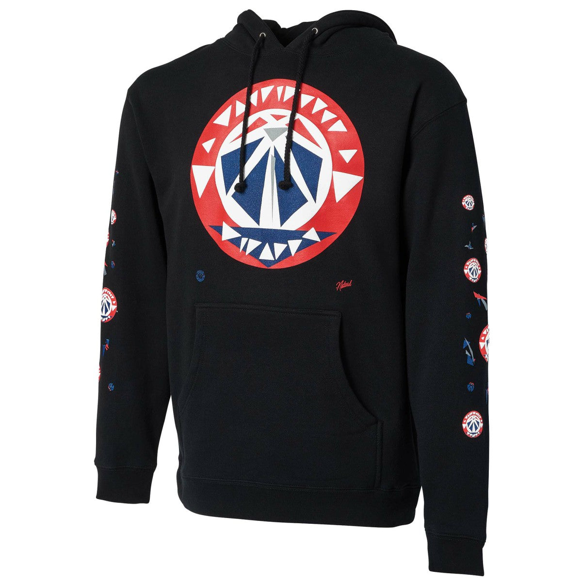 Washington Wizards NBA x Naturel No Caller ID Pullover Hoodie - Black on sale