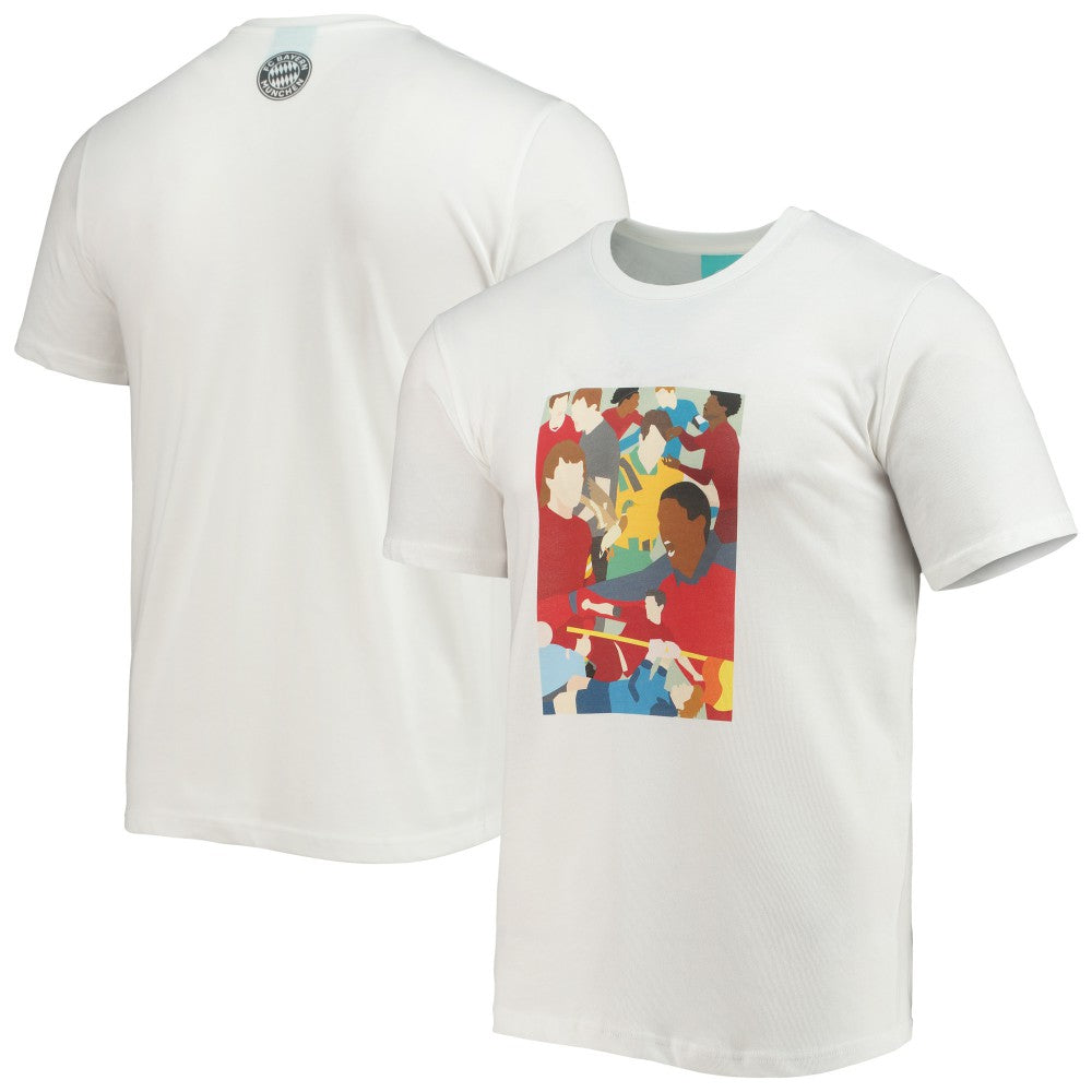 Bayern Munich Hands-of-God T-Shirt - White outlet