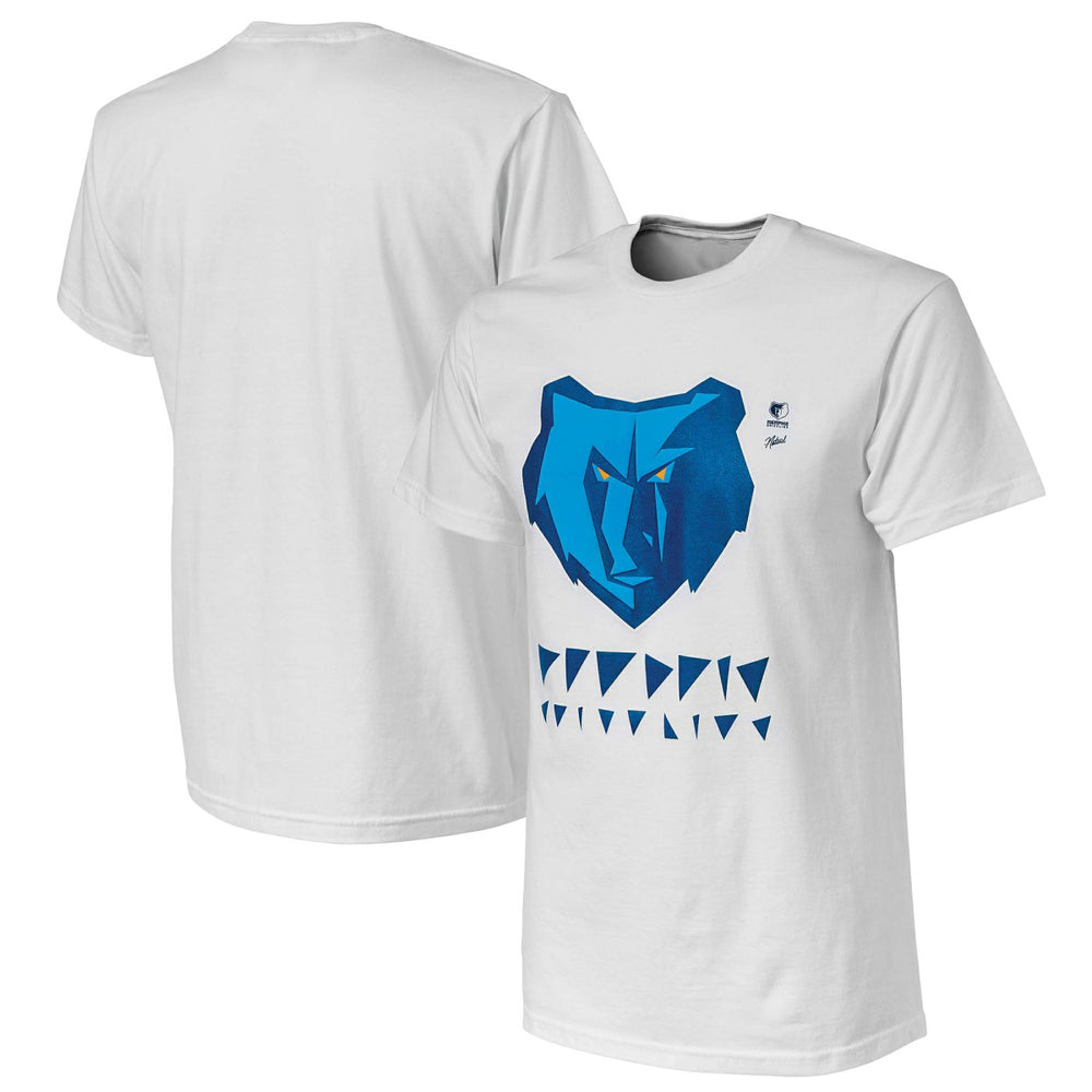 Memphis Grizzlies NBA x Naturel No Caller ID T-Shirt - White discount