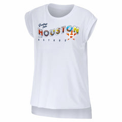Houston Astros WEAR by Erin Andrews Women's Greetings From T-Shirt - White