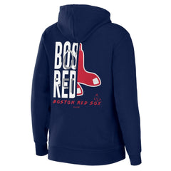 Boston Red Sox WEAR by Erin Andrews Women's Sponge Fleece Full-Zip Hoodie - Navy