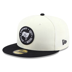 Tampa Bay Buccaneers New Era 2022 Inspire Change 59FIFTY Fitted Hat - Cream/Black sale