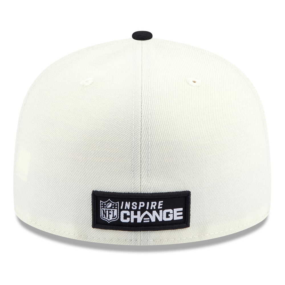 Tampa Bay Buccaneers New Era 2022 Inspire Change 59FIFTY Fitted Hat - Cream/Black sale