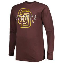San Diego Padres Big & Tall Long Sleeve T-Shirt - Brown