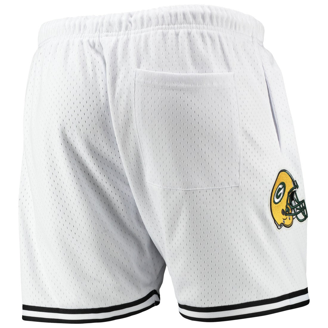 Green Bay Packers Pro Standard Mesh Shorts - White/Black outlet