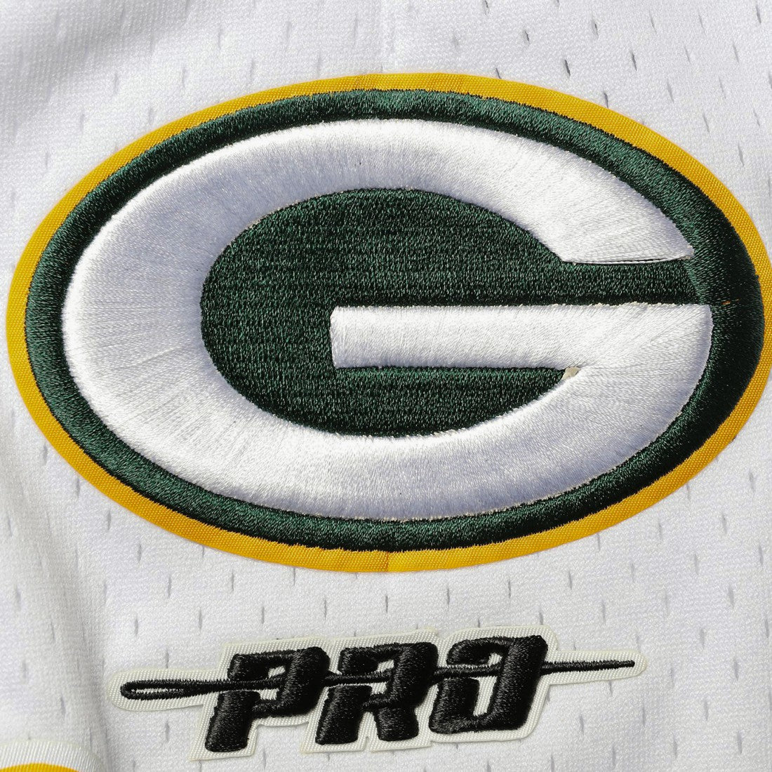 Green Bay Packers Pro Standard Mesh Shorts - White/Black outlet
