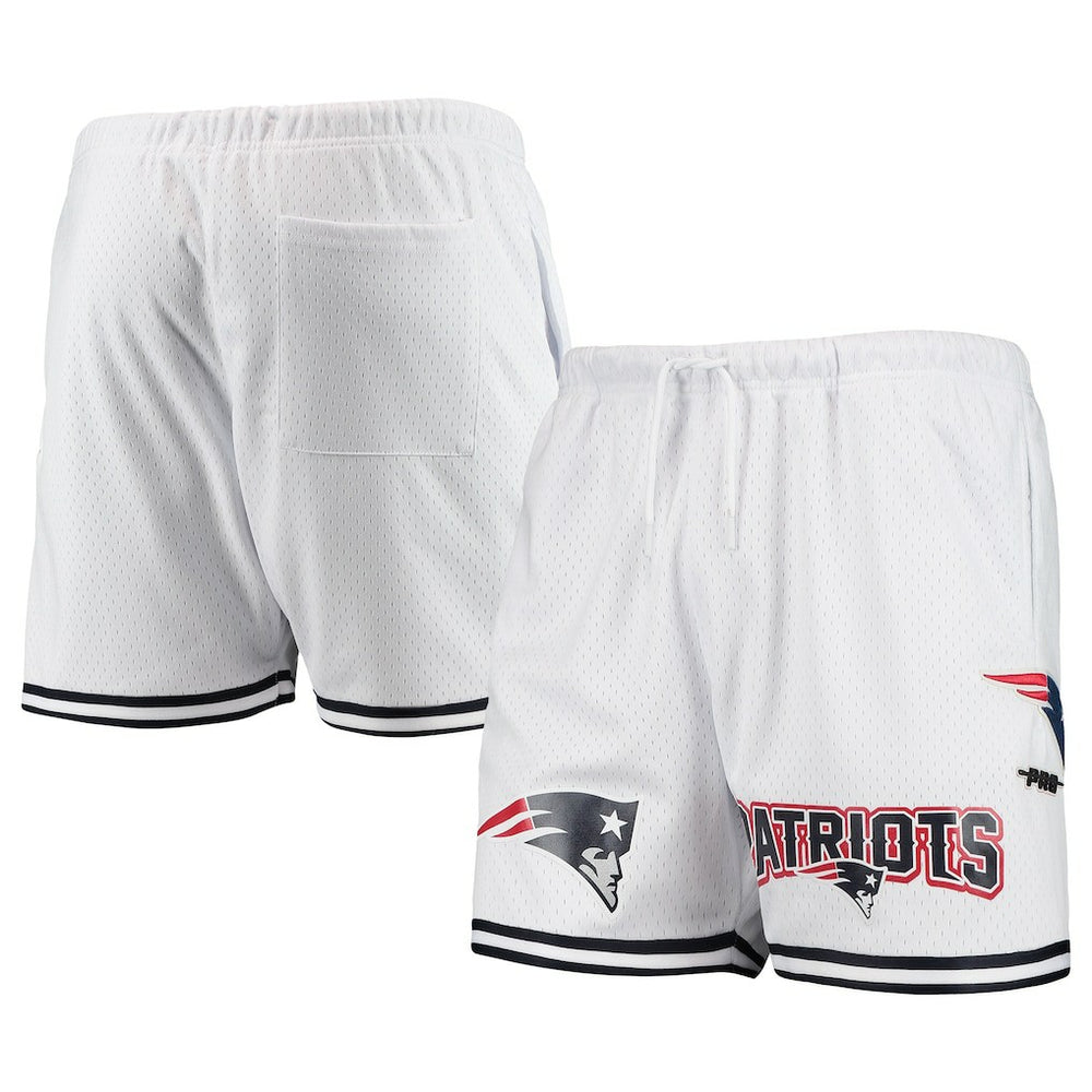 New England Patriots Pro Standard Mesh Shorts - White outlet