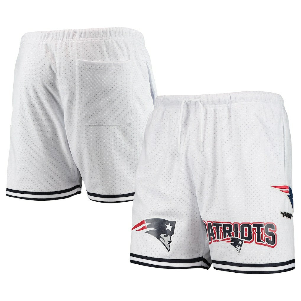New England Patriots Pro Standard Mesh Shorts - White outlet