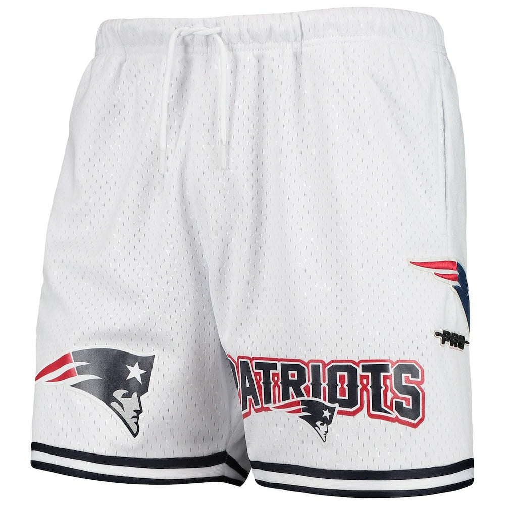 New England Patriots Pro Standard Mesh Shorts - White outlet