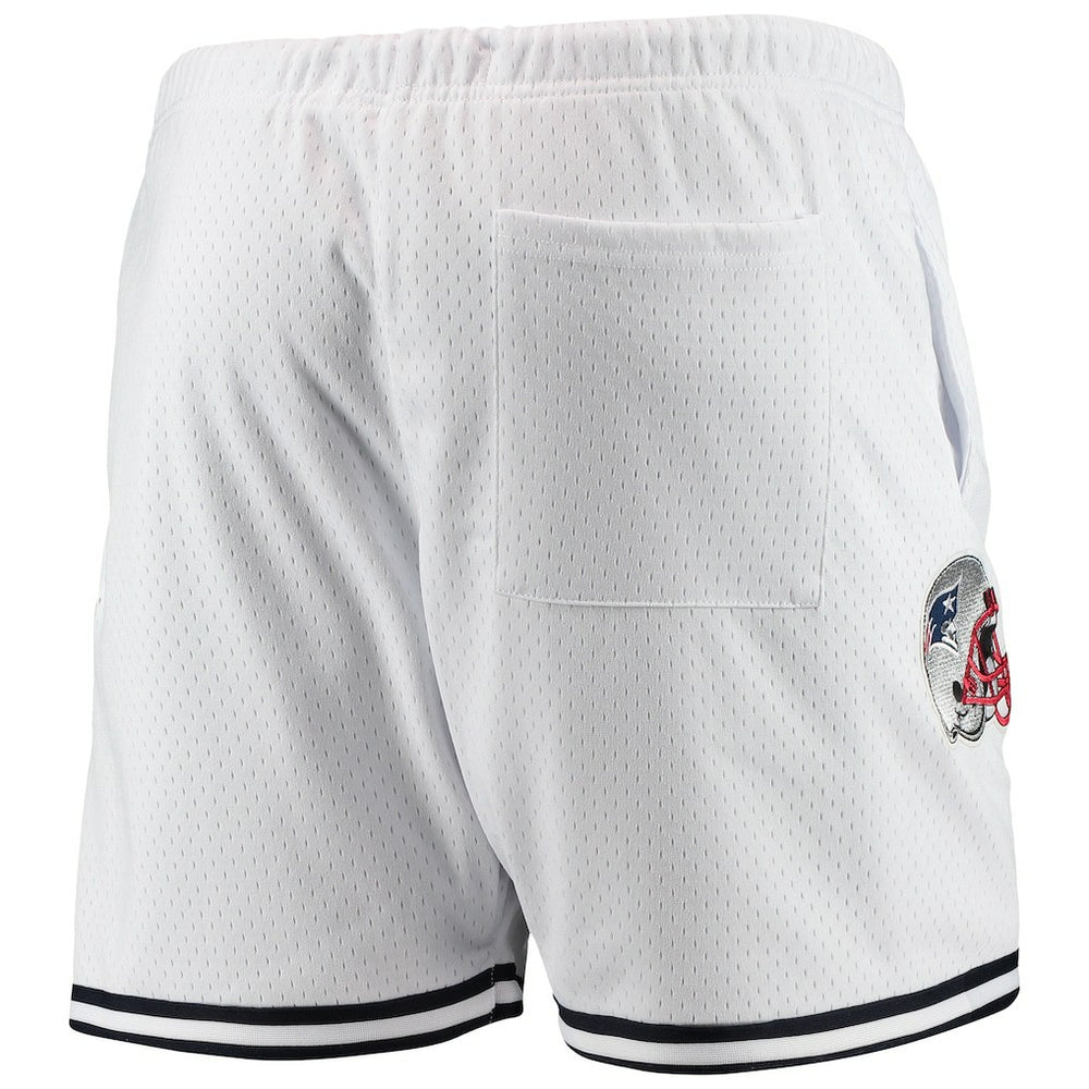 New England Patriots Pro Standard Mesh Shorts - White outlet