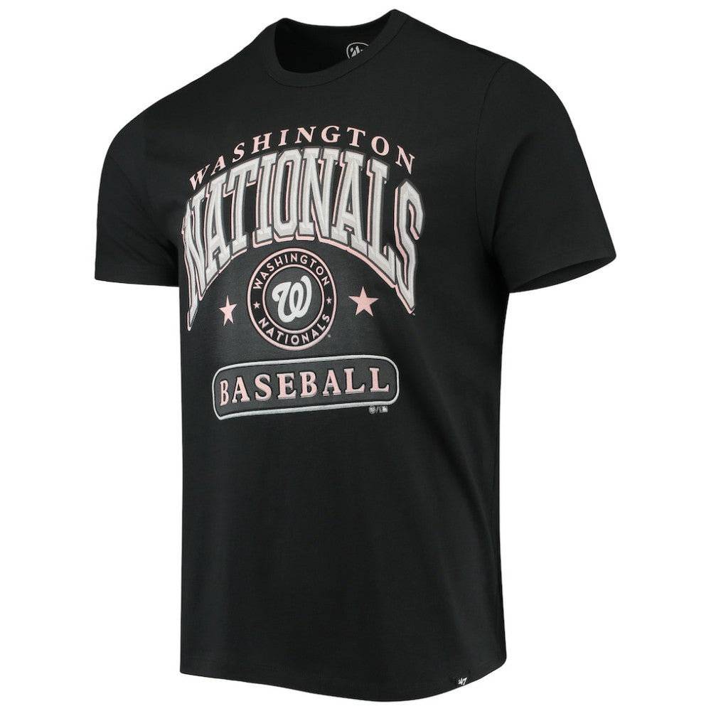Washington Nationals City Connect Elements Franklin T-Shirt - Black | 47 brand