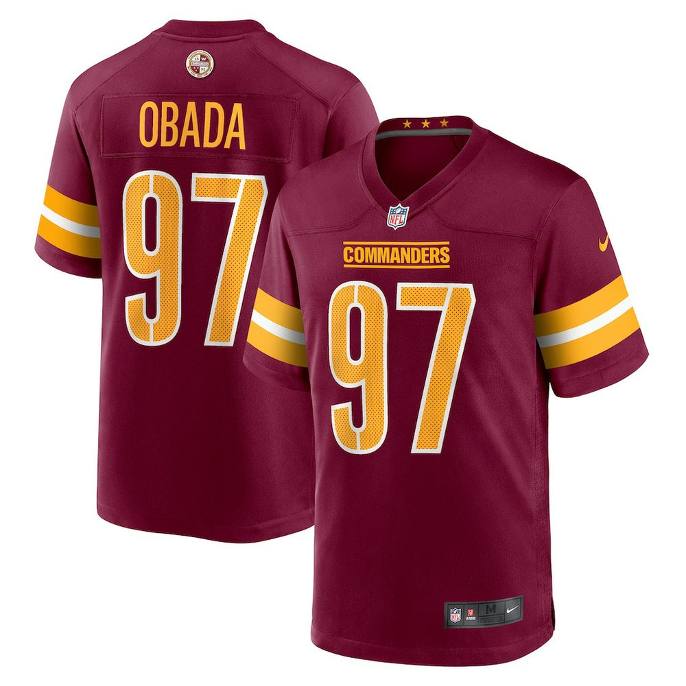 Efe Obada Washington Commanders Game Jersey - Burgundy | Nike on sale